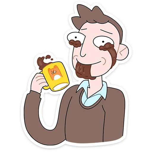 Стикерпак Бористас для Telegram