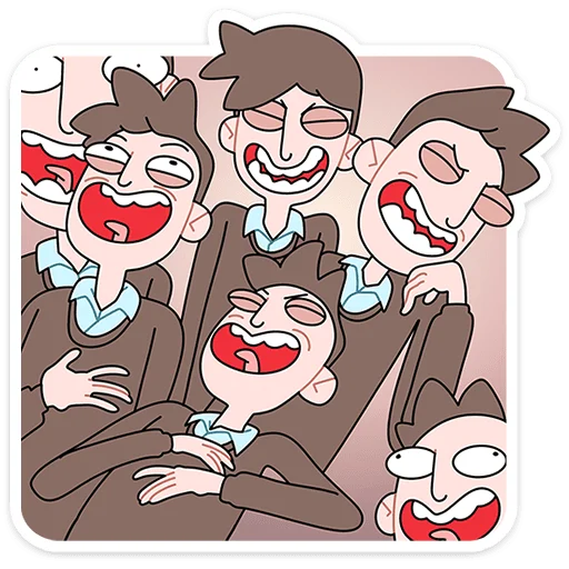 ☕ Стикер «Бористас» для Telegram