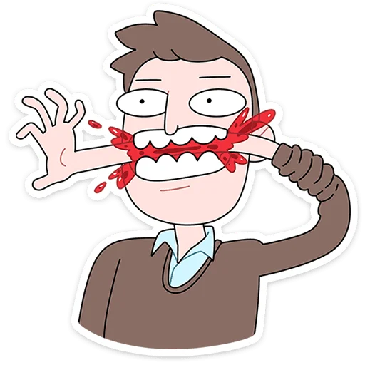☕ Стикер «Бористас» для Telegram