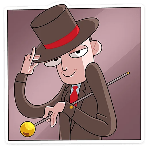 ☕ Стикер «Бористас» для Telegram