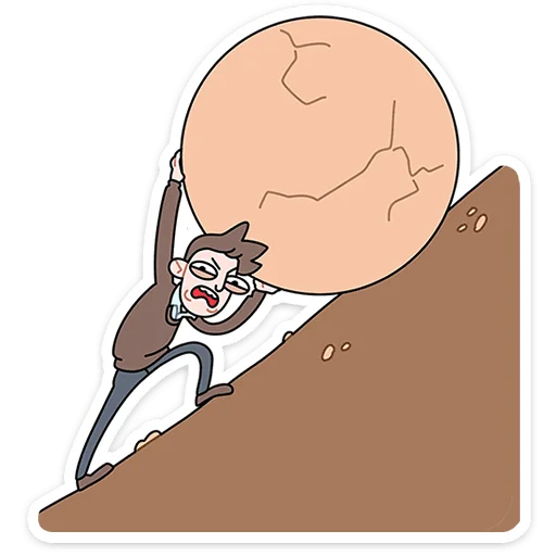 ☕ Стикер «Бористас» для Telegram