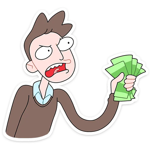 ☕ Стикер «Бористас» для Telegram