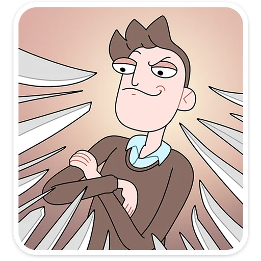 ☕ Стикер «Бористас» для Telegram
