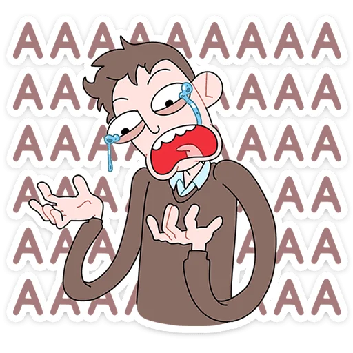 ☕ Стикер «Бористас» для Telegram
