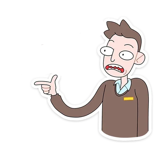 😐 Стикер «Бористас без надписей» для Telegram