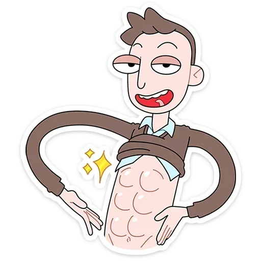 💪 Стикер «Бористас без надписей» для Telegram
