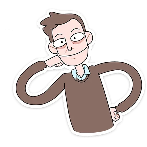 🙂 Стикер «Бористас без надписей» для Telegram