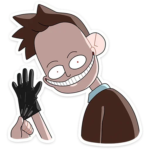 😁 Стикер «Бористас без надписей» для Telegram