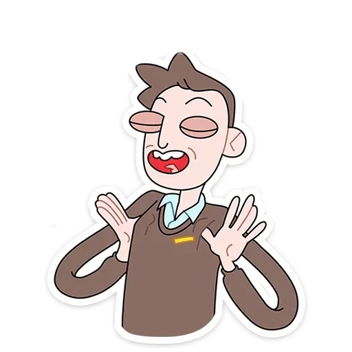 👌 Стикер «Бористас без надписей» для Telegram