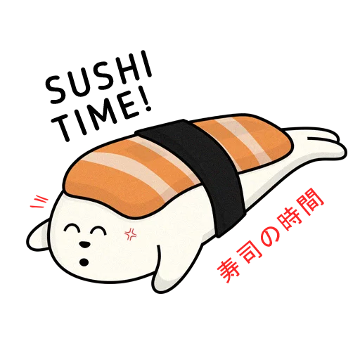 🍣 Стикер «BORJOMI & ESKIMOS» для Telegram