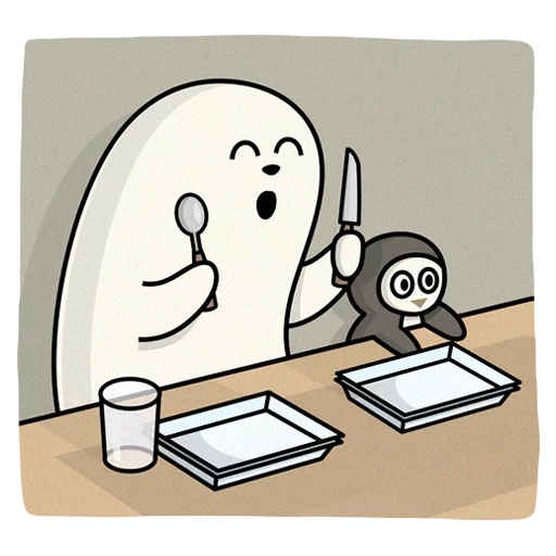 🍴 Стикер «BORJOMI & ESKIMOS» для Telegram
