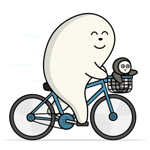 🚲 Стикер «BORJOMI & ESKIMOS» для Telegram