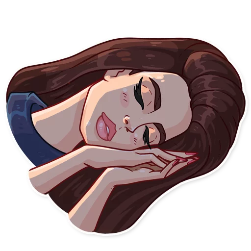 😴 Стикер «Lana Del Rey» для Telegram