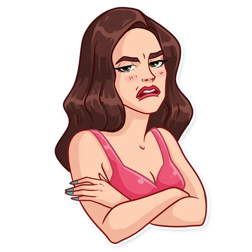 😫 Стикер «Lana Del Rey» для Telegram