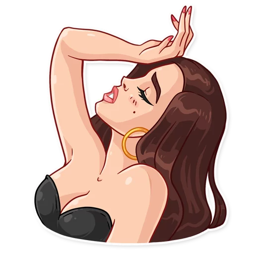 😵 Стикер «Lana Del Rey» для Telegram
