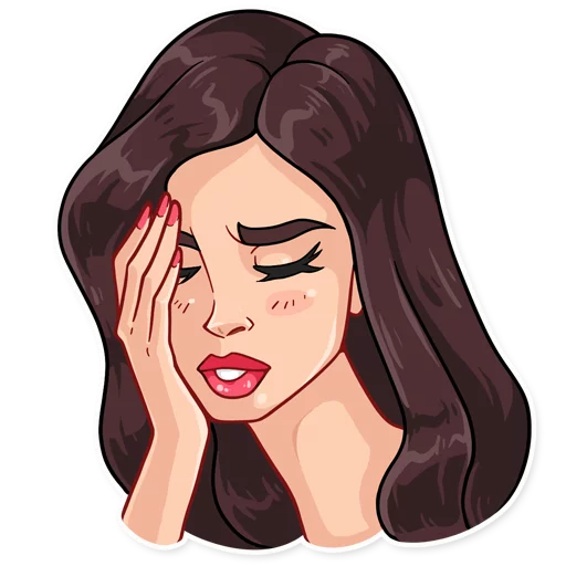 🤦‍♀️ Стикер «Lana Del Rey» для Telegram