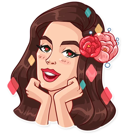 😍 Стикер «Lana Del Rey» для Telegram