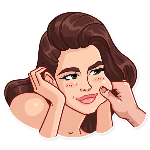 🤗 Стикер «Lana Del Rey» для Telegram