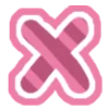 ❤️ Эмодзи «Розовые буквы» для Telegram