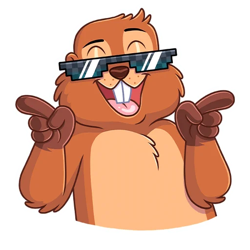 😎 Стикер «Боря» для Telegram