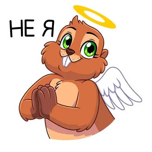 😇 Стикер «Боря» для Telegram