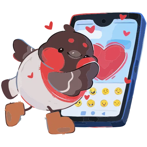 ❤️ Эмодзи «Борюшка» для Telegram