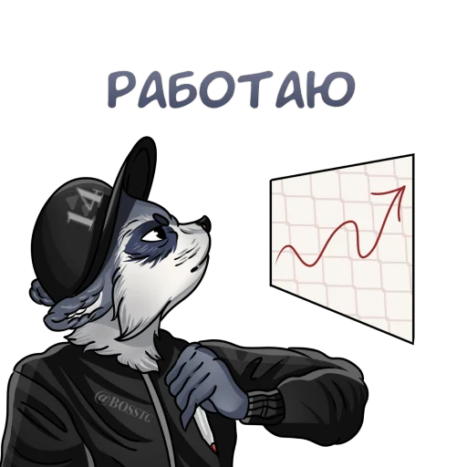 🤝 Стикер «ENOT» для Telegram