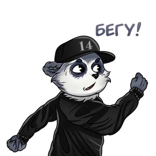 👟 Стикер «ENOT» для Telegram