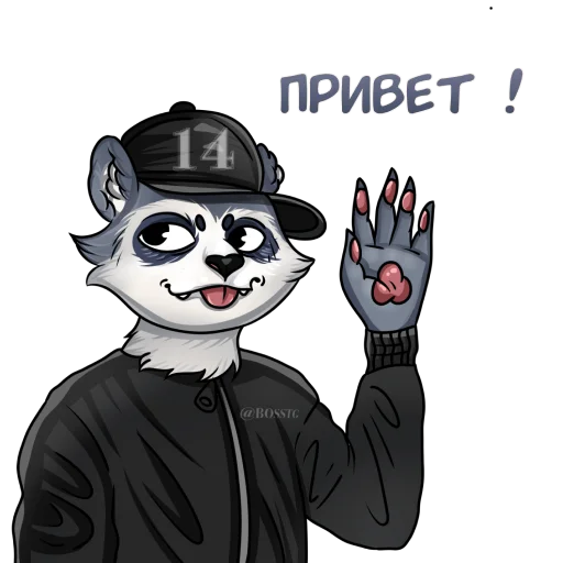 👋 Стикер «ENOT» для Telegram