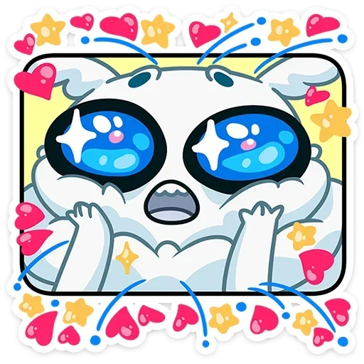 🤩 Стикер «Бося без надписей» для Telegram