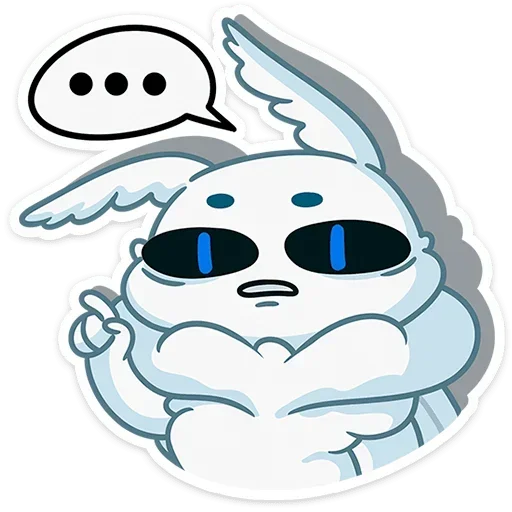 😐 Стикер «Бося без надписей» для Telegram