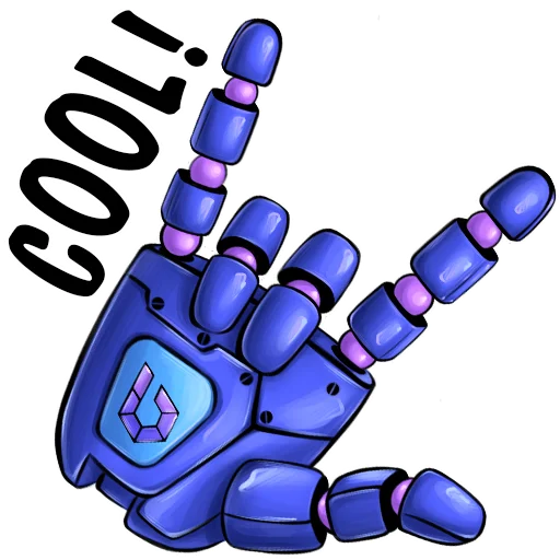 🤟 Стикер «BOT PLANET» для Telegram