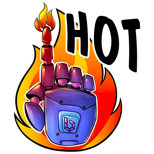 🔥 Стикер «BOT PLANET» для Telegram