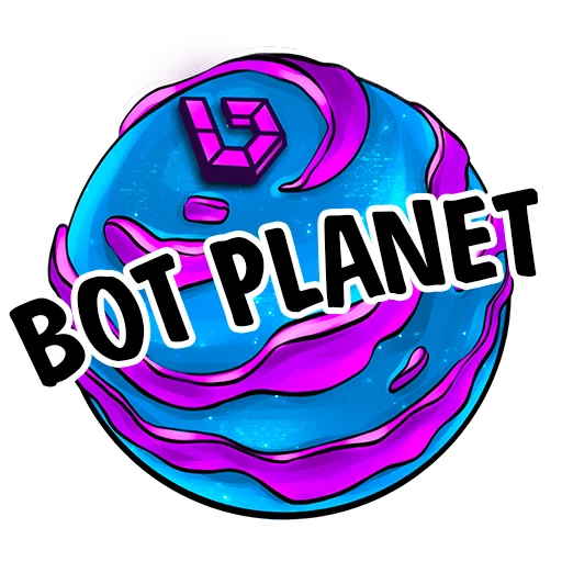 🪐 Стикер «BOT PLANET» для Telegram