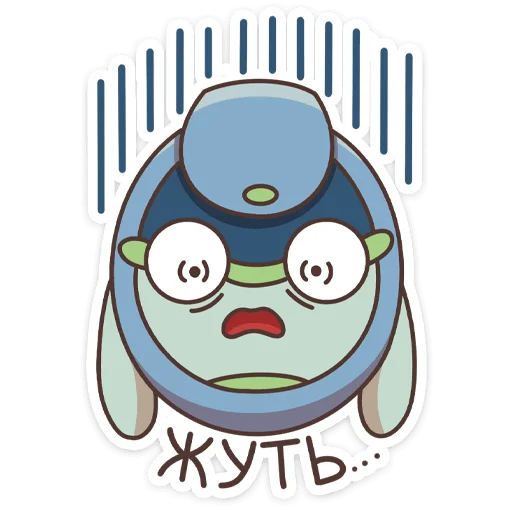 😧 Стикер «Спина к спине» для Telegram