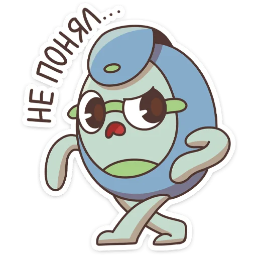 😠 Стикер «Спина к спине» для Telegram