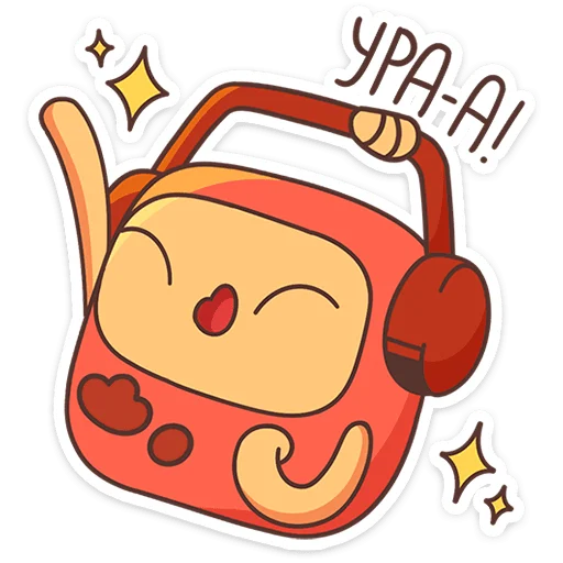 🤩 Стикер «Спина к спине» для Telegram