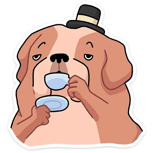 ☕ Стикер «Бульончик» для Telegram