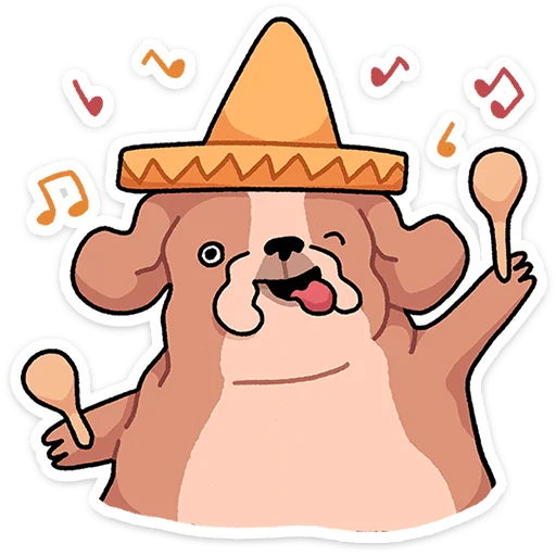 ⭐ Стикер «Бульончик» для Telegram