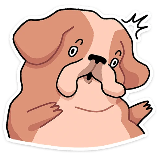 🤨 Стикер «Бульончик» для Telegram