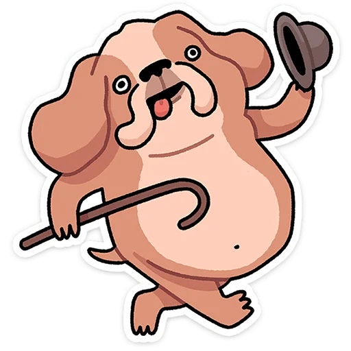 ⭐ Стикер «Бульончик» для Telegram