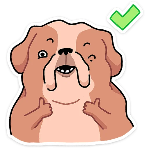 👍 Стикер «Бульончик» для Telegram