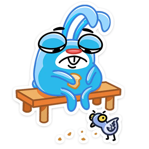 😔 Стикер «Банси Бо» для Telegram