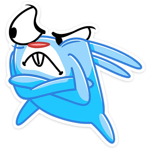 😠 Стикер «Банси Бо» для Telegram