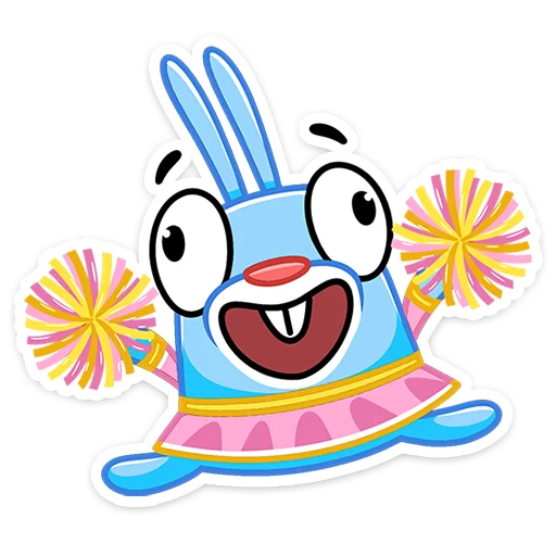 🥳 Стикер «Банси Бо» для Telegram
