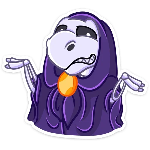 🤷‍♀ Стикер «Боуни» для Telegram