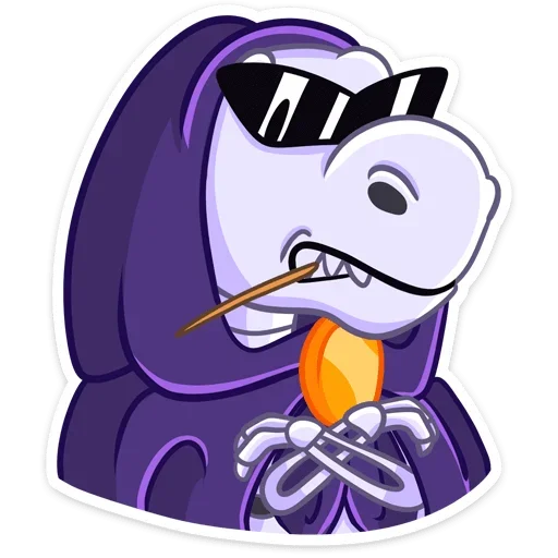 😎 Стикер «Боуни» для Telegram