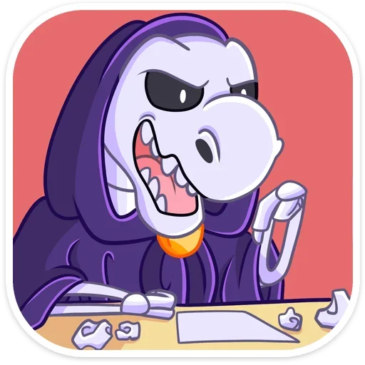 😡 Стикер «Боуни» для Telegram