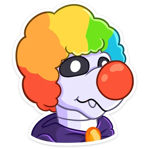 🤡 Стикер «Боуни» для Telegram