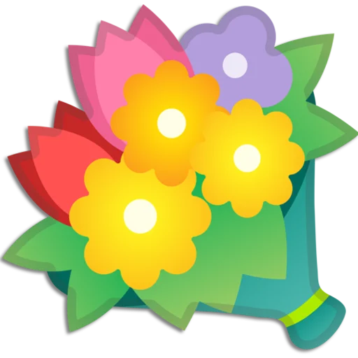 Стикерпак Guldasta Flowers для Telegram